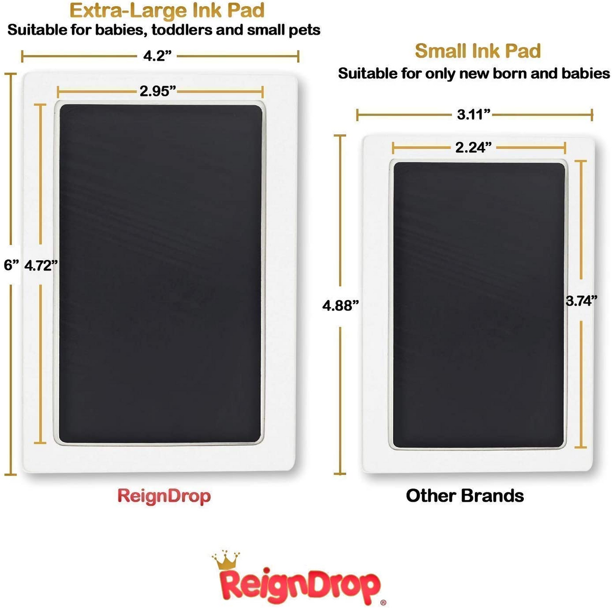 Clean Touch Ink Pad (Black) – ReignDrop