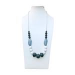 Silicone Necklace For Mom To Wear (Black/Marble/Grey)