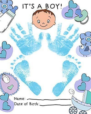 ReignDrop Ink Pad For Baby (Sky Blue)