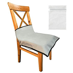 Chair cover under booster seat