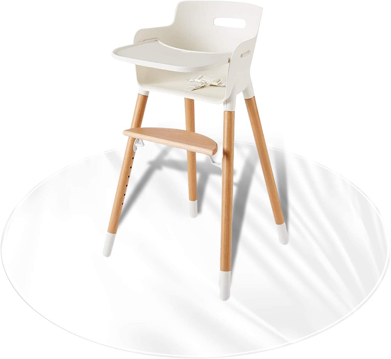 Splat Mat For Under High Chair (Plastic Round)