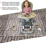Splat Mat For Under High Chair (Plastic Square)