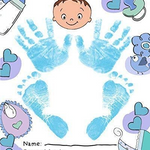 ReignDrop Ink Pad For Baby (Sky Blue)